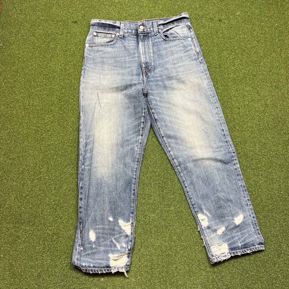Rivet and Thread Jeans G8650 Size 28 Distressed